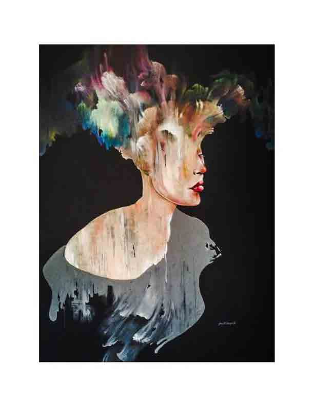 Painting of woman