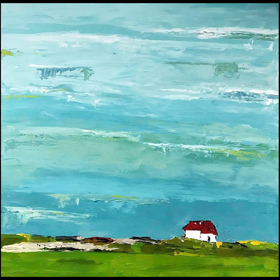 Painting of the countryside