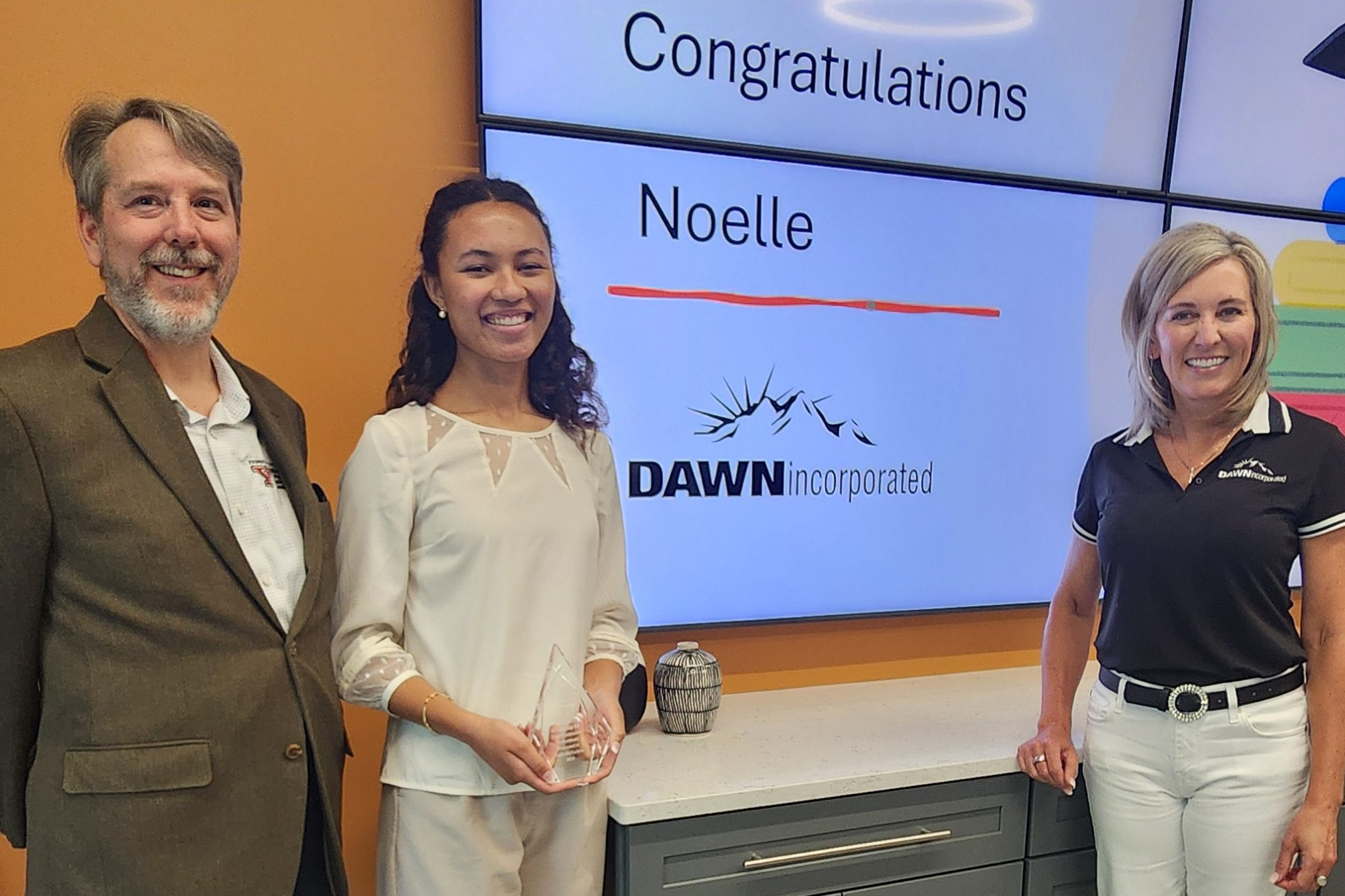 Dawn Incorporated Scholarship recipient