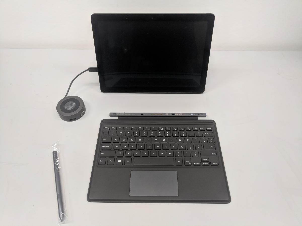 Keyboard detached from tablet