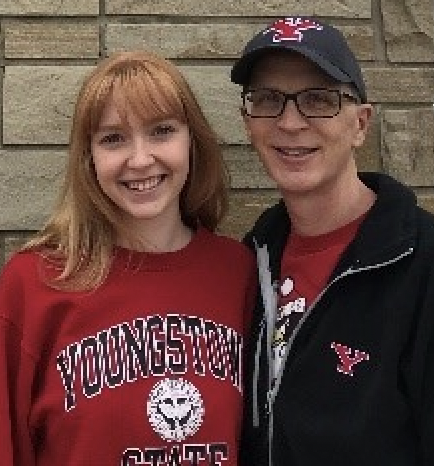 Sarah DeLucia and father Joseph