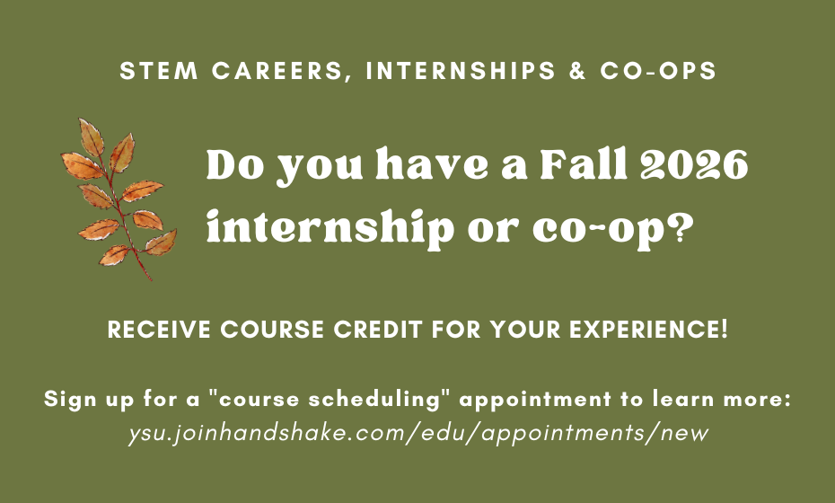 Fall Internship/Co-op/REU