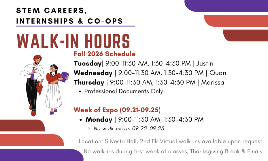 STEM Walk-ins