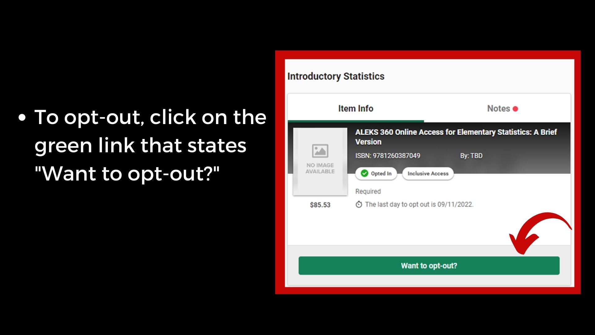 How to Opt Out