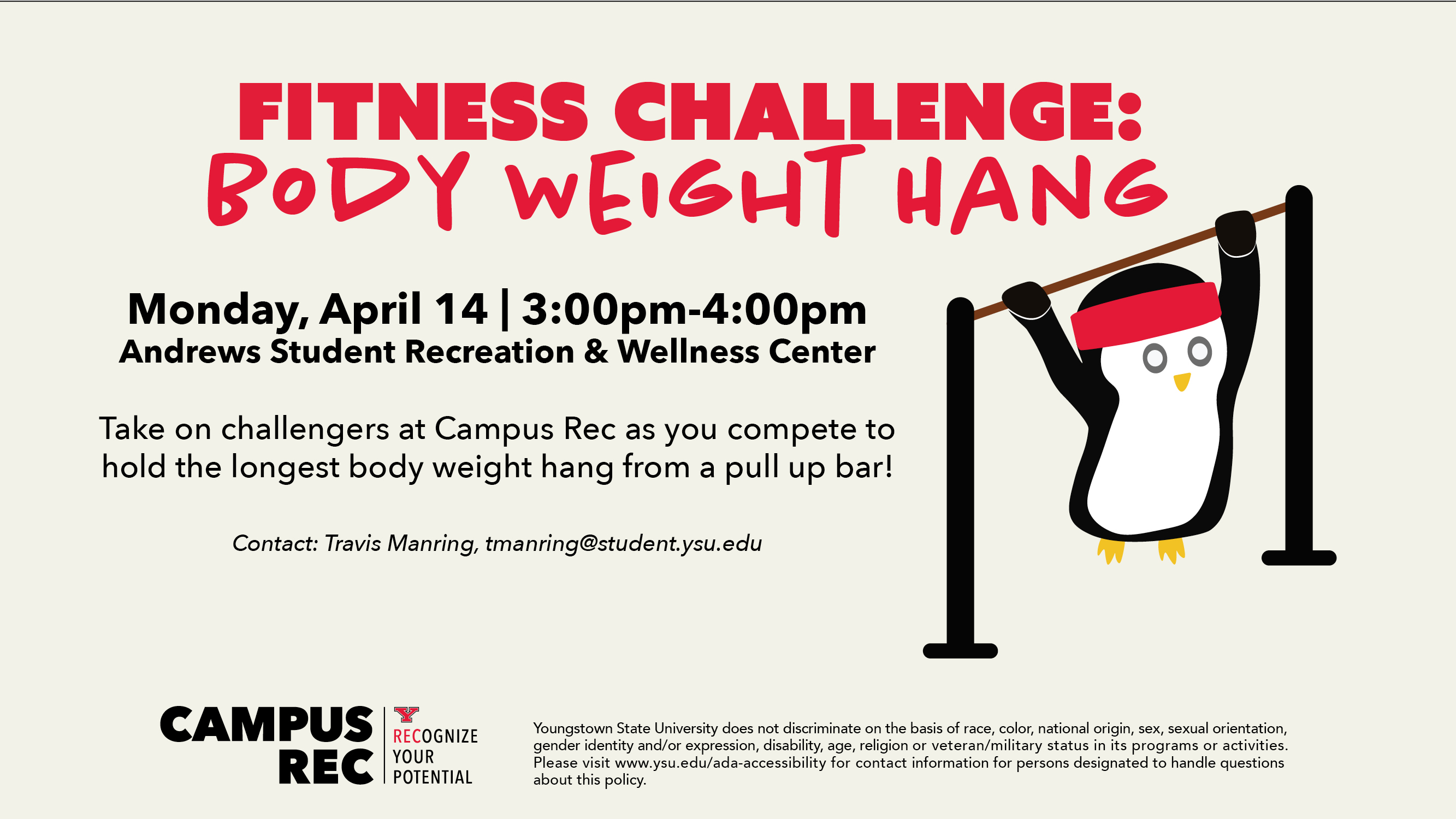 CR April 14 - Fitness Challenge