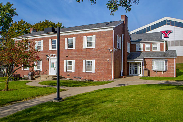 outside of Weller House