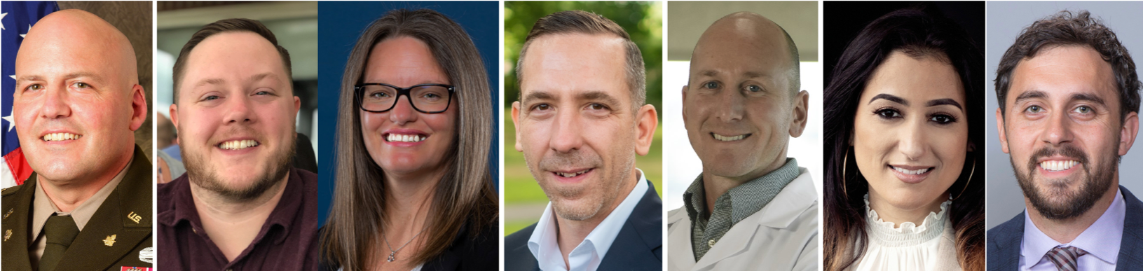 Alumni award recipients from the Bitonte College of Health and Human Services