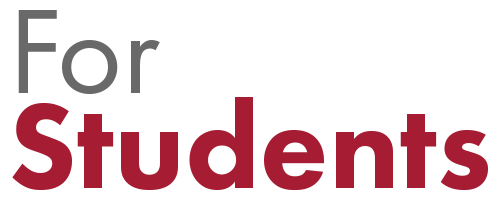 For Students Banner