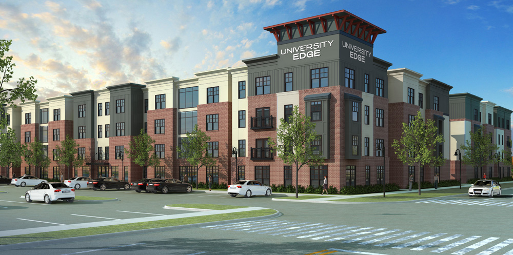 Rendering of YSU Apartments