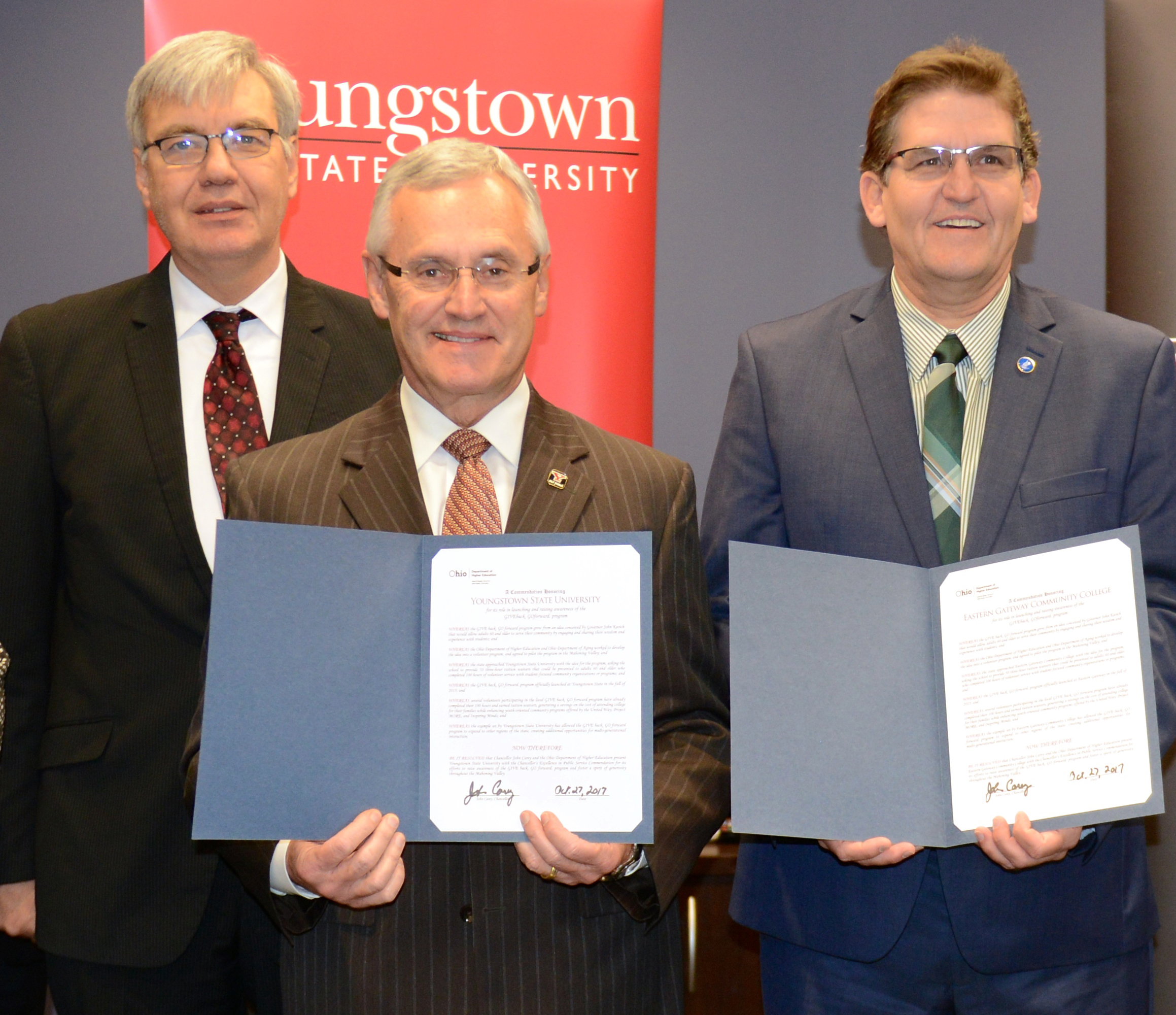 YSU’s leadership in the GIVEBack GOForward program