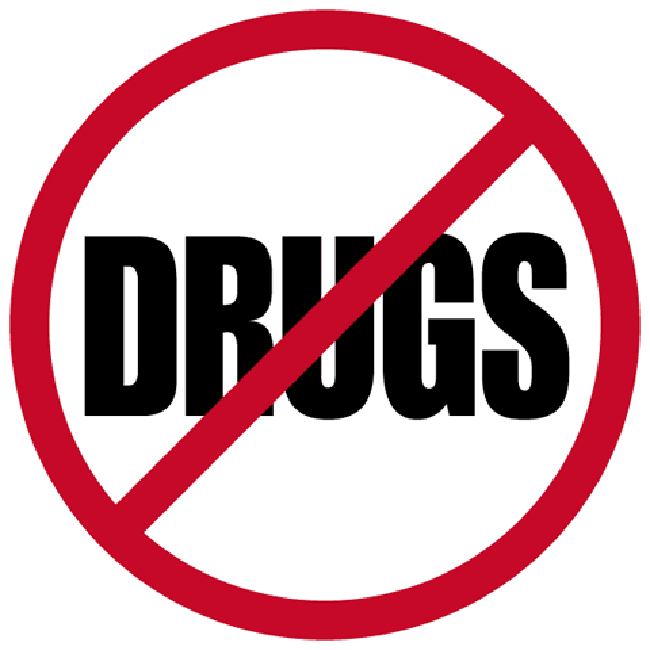 Say no to drugs logo