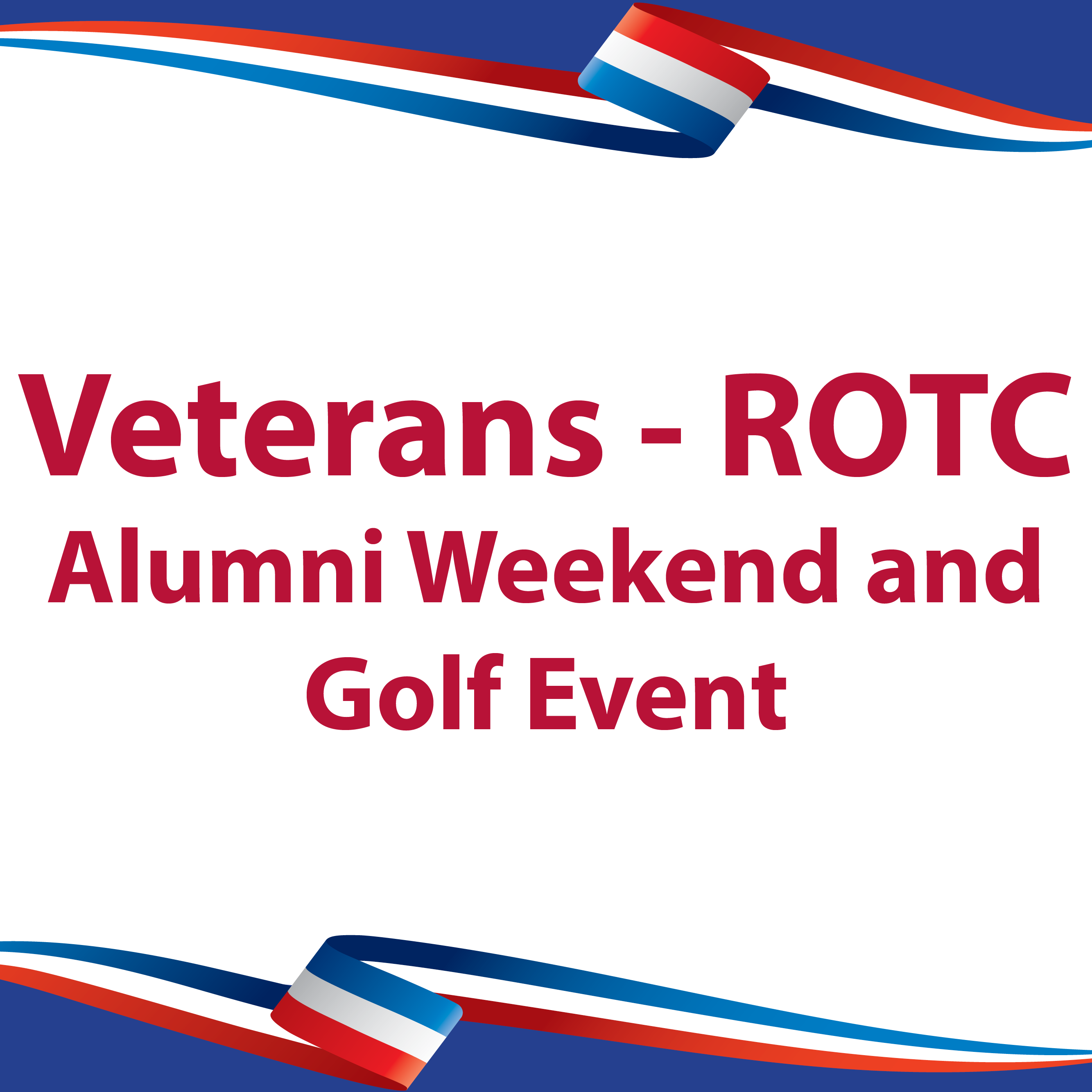 Veterans-ROTC Alumni Weekend logo thumbnail