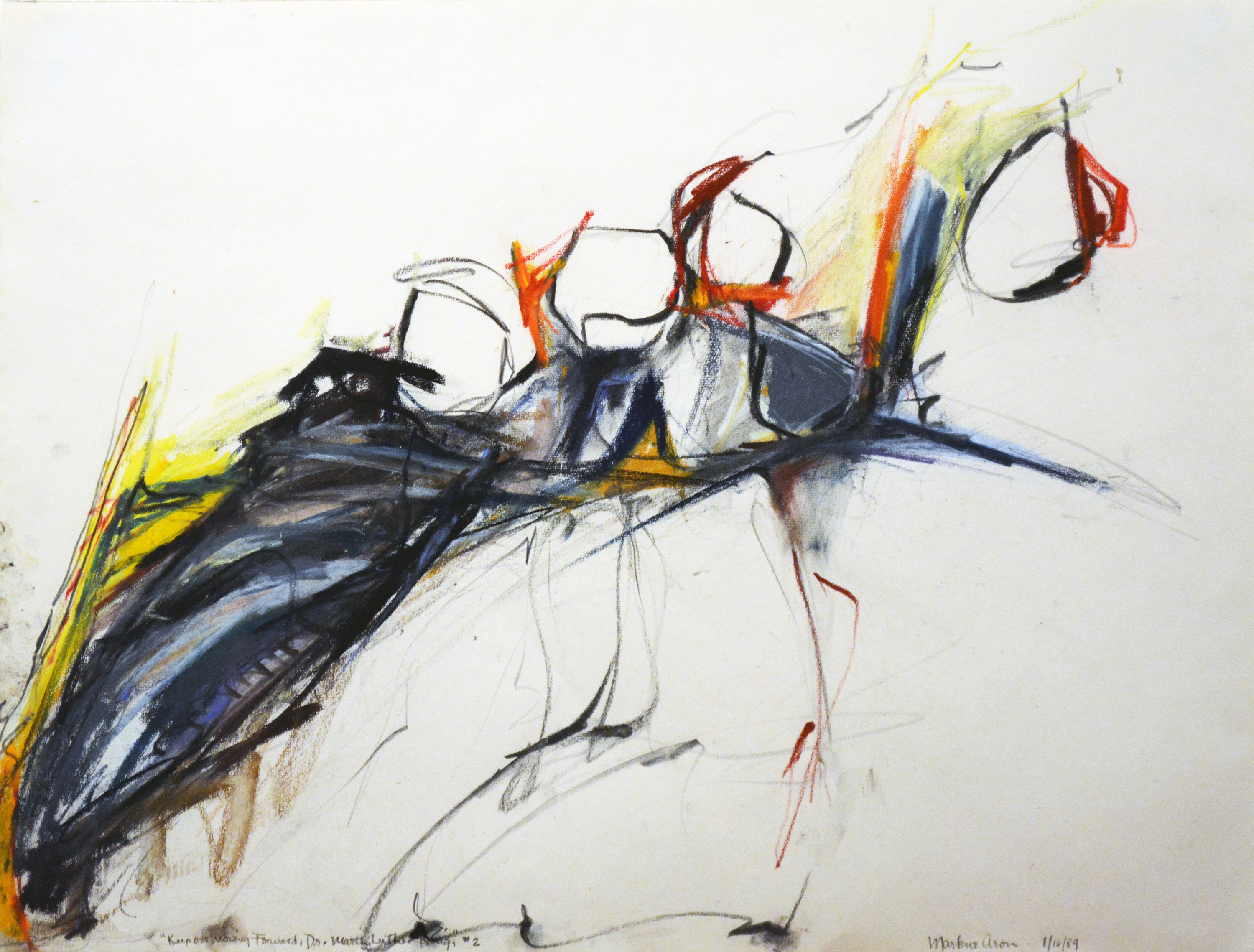 "Keep on Moving Forward" by Marlene Aron