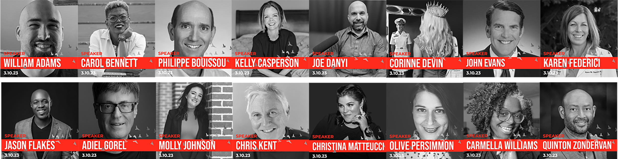 TEDX presenters