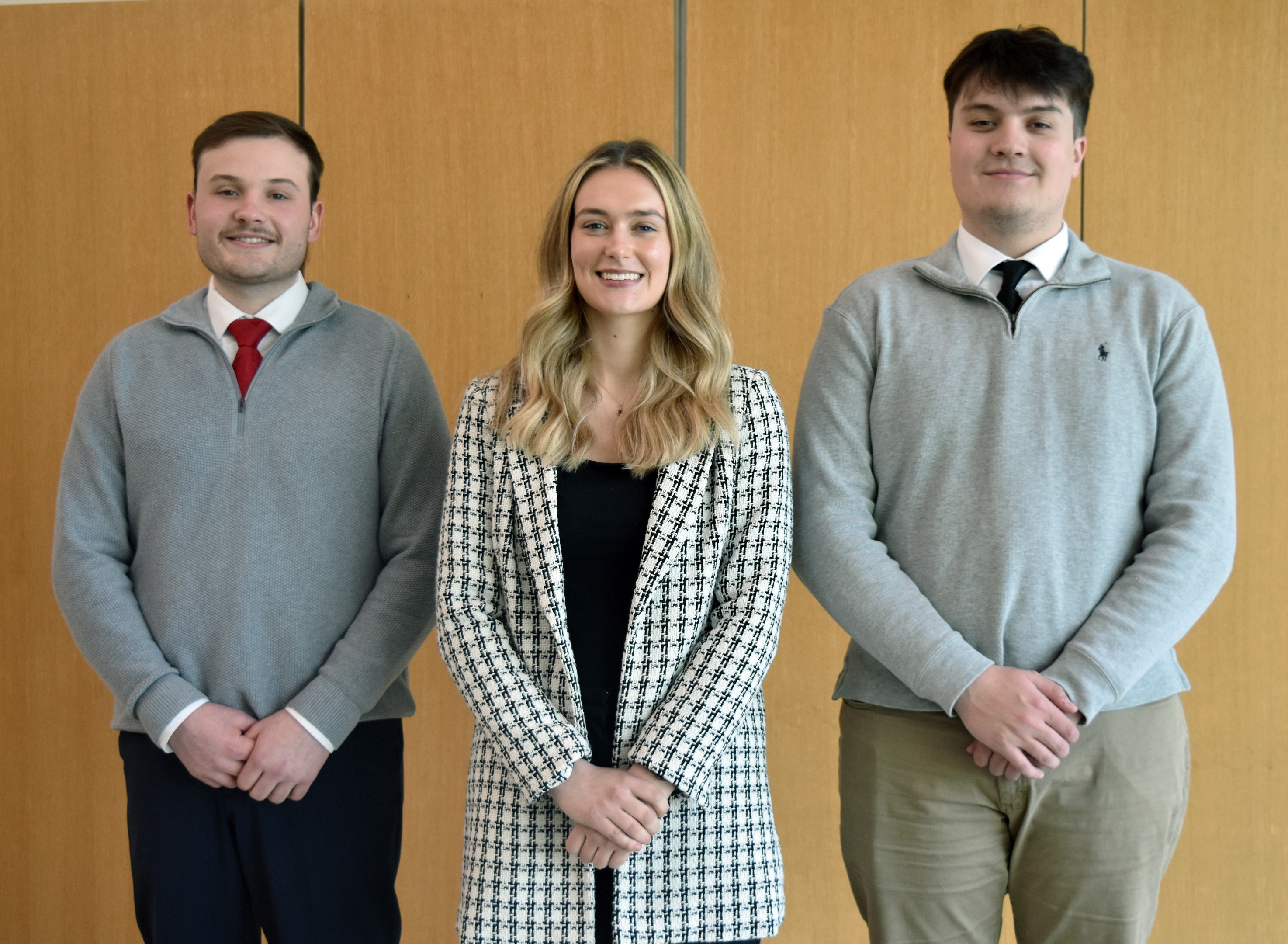 Steven Boschert, Rebecca Catlos, and Zachary Clark