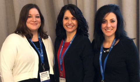 Francine Packard, Sheila Donnadio, Phyliss Valla