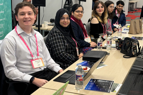 Members of Youngstown State University’s Data Science Club