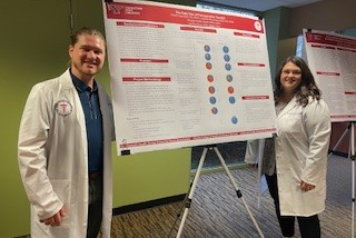 Students presenting their research for Nursing