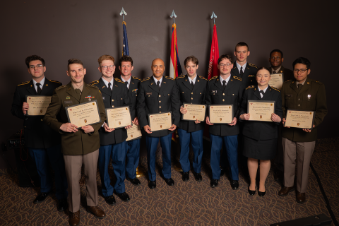 ROTC Breakfast Awardees
