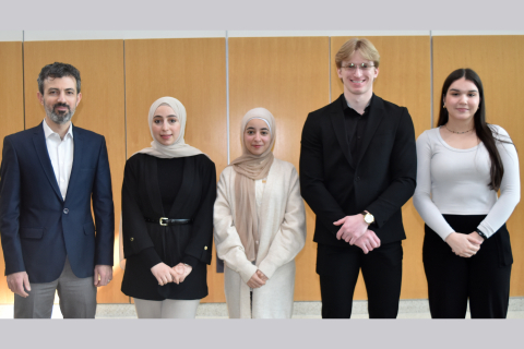 YSU's Scaling team with Prof. Genc