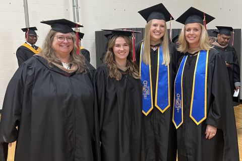 Michele Greene, Kiara Jones, Lauryn Todd and Beth Todd