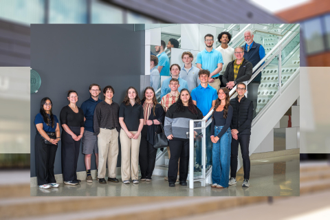 WCBA students enrolled in the Fundamentals of Government Contracting course at the NASA Glenn Research Center