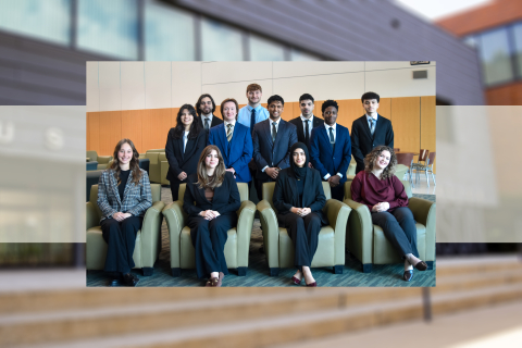 Students from the 2026 Ohio Export Internship Program in the Williamson College of Business Administration 