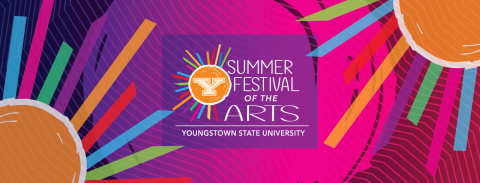 Logo: Summer Festival of the Arts Youngstown State University