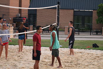 First Volleyball Game of the Year
