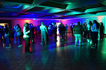 Silent Disco Group Dancing