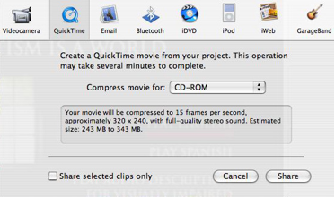 QuickTime option
