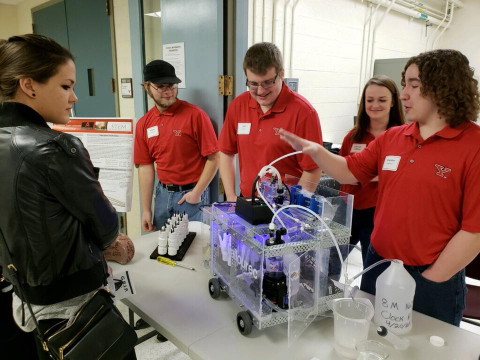 The College of Science, Technology, Engineering and Mathematics at Youngstown State University shows off its high-tech labs and some of its best students at the STEM Showcase