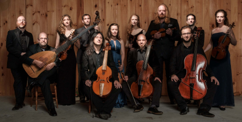 Kivie Cahn-Lipman, assistant professor of Cello in the Dana School of Music, pictured fifth from the left, is the director of ACRONYM, a baroque ensemble founded in 2012 that made its European debut this past summer in the Netherlands at the Utrecht Early Music Festival. The group will record its 10th album after performing at the "Music Before 1800" series in New York in October.
