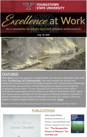 Thumbnail for Volume 2, Issue 4 of the Excellence at Work Newsletter