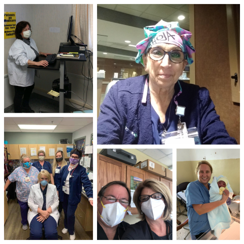 YSU Nursing faculty "On the Frontlines"