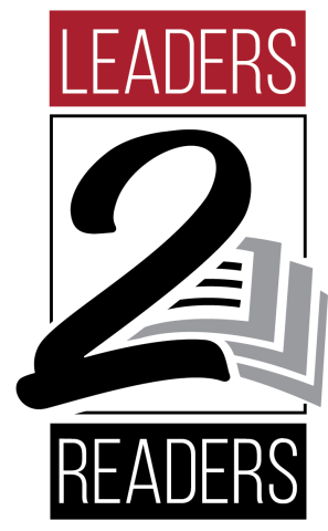 Leaders to Readers horizontal logo