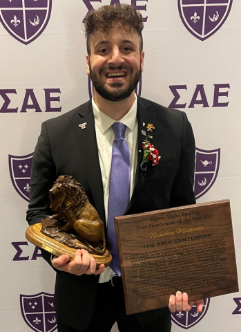 Niko Mastorides, True Gentleman of the Year recipient