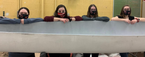 concrete canoe team