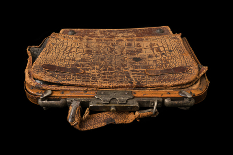 A photo of the valise that Pearl Bryan’s head was allegedly transported in. Her head was removed to make identification of her body difficult - it was never retrieved