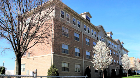 Apartment buildings at YSU 