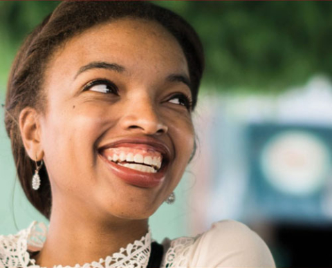 smiling girl