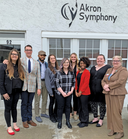 Center for Nonprofit Leadership students
