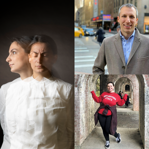 Three images from WCBA alumni stories