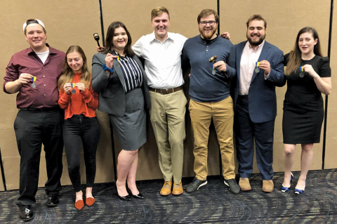 Model UN copetition team