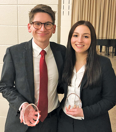 Moot Court team of Fritz and Tomory