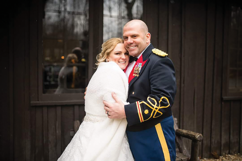 Sara Paloski Dunlap and Tanner Nunlap