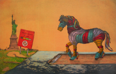 "Amago De Color" by Humberto Saenz.