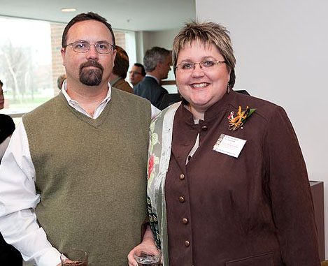 Paul and Darcy Granello, suicide prevention researchers who are on the Counseling Education faculty at Ohio State University. 