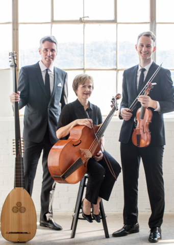 Chatham Baroque consists of Andrew Fouts, Patricia Halverson and Scott Pauley. 
