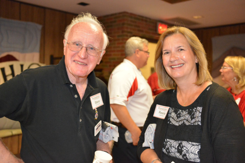 Steve Hazely and Reenie Frank at the Pete